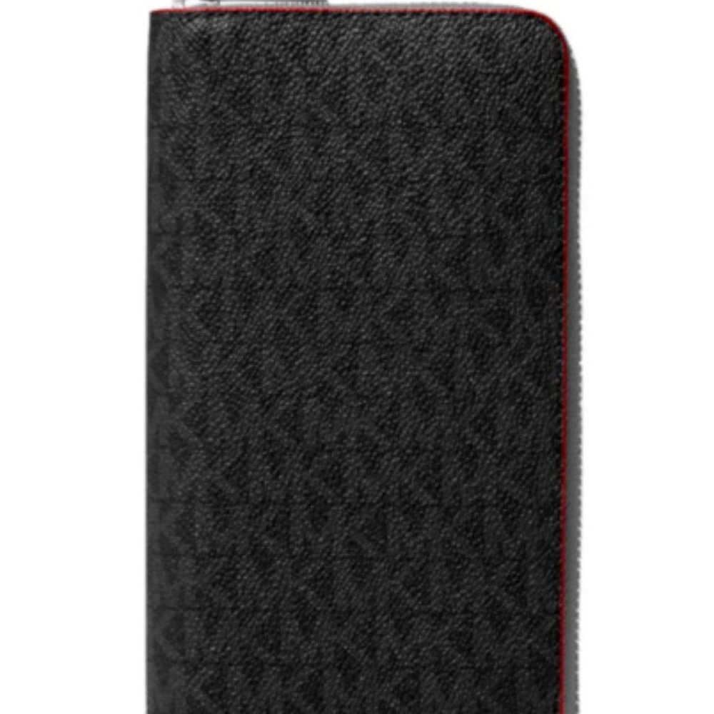 Michael Kors Women`s Logo Zip Around Wallet Cooper